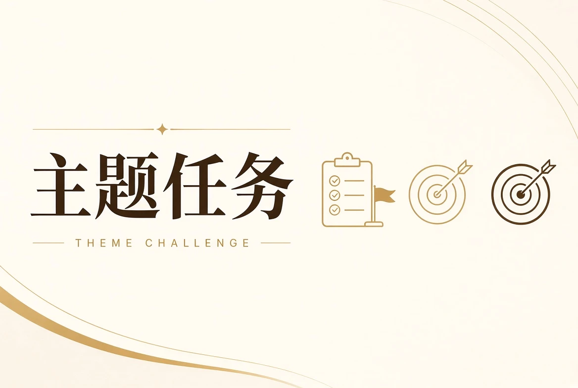 课题栏:在明确边界里完成一次有逻辑的创意回应