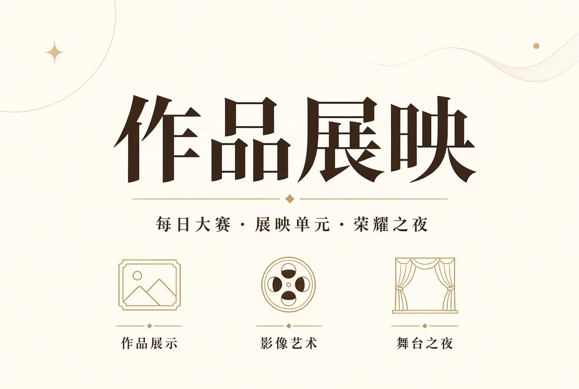 作品栏:记录可公开的作品,也记录一次次更清楚的表达